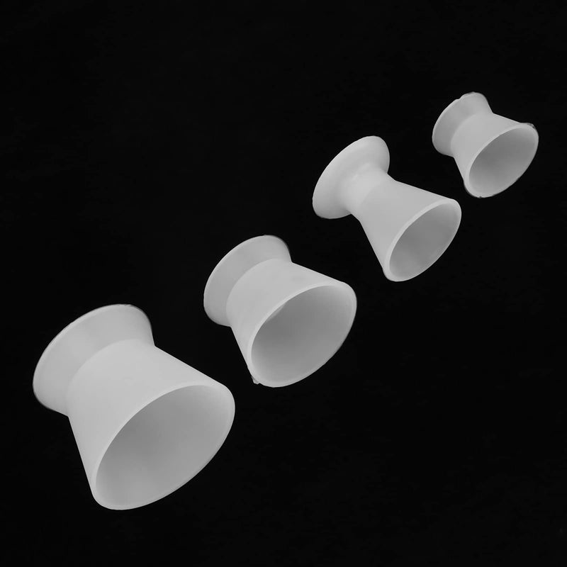 4Pcs Laboratory Mixing Cup Materials Mixing Bowl Set, Silicone Rubber Dental Materials Mixing For Instrument Organizers & Tubs Mixing Self-Curing Mixing Cup