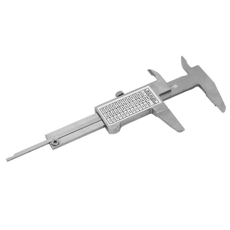 Stainless Steel Vernier Caliper, Measuring Tool 0‑50mm Range,for Jewelry, and Watch Toolbox