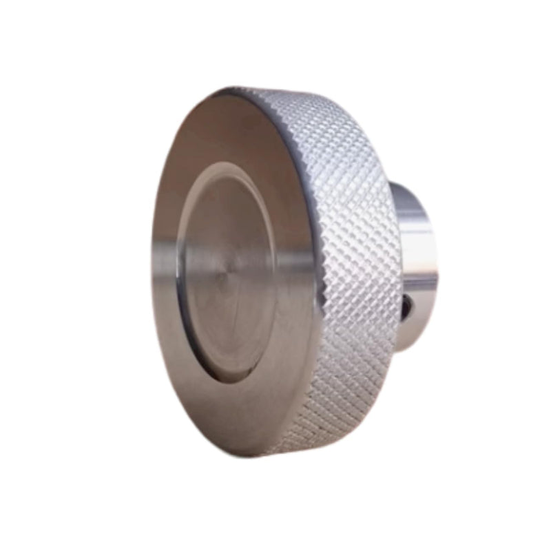 CHANCS Aluminium Alloy Handwheel 60mm OD 11mm Bore Knurling Handwheel Stepper Motor Fine-Tuning Handwheel 60-11