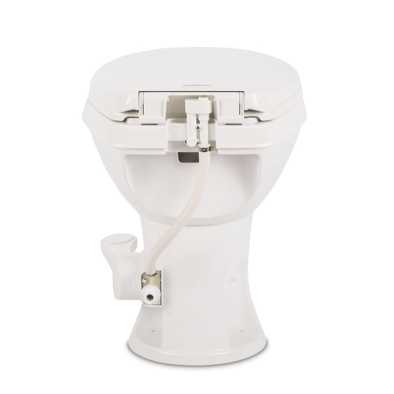 Dometic 385311641 Genuine OEM Water Valve Kit | 300 310 320 400 410 420 Dometic and Sealand Toilets | Includes Hose Clamp and Fasteners | White Compact Kit for Efficient Repair and Replacement