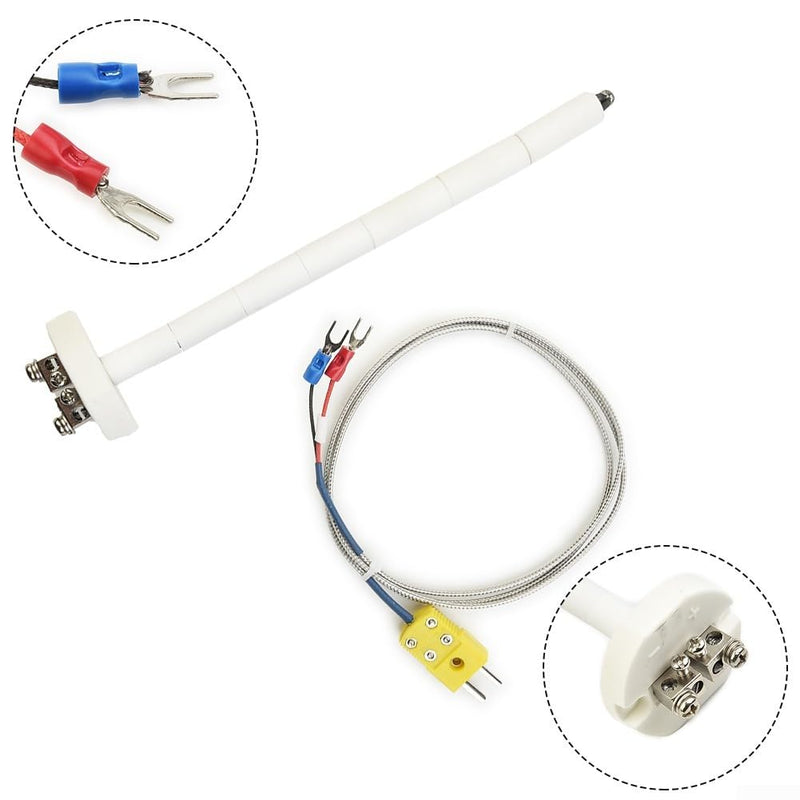 K Thermocouple Block Ceramic Insulator Kiln Probe 2372 °F(1300 Degrees Celsius) The Lowest Temperature can be Measured Minus 58F