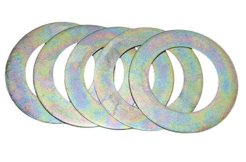 Bucket Pin Shims Washers Size 80 mm x 45 mm x 2 mm Set of 10 Pcs Fits and Compatible with Various Earthmoving Machines