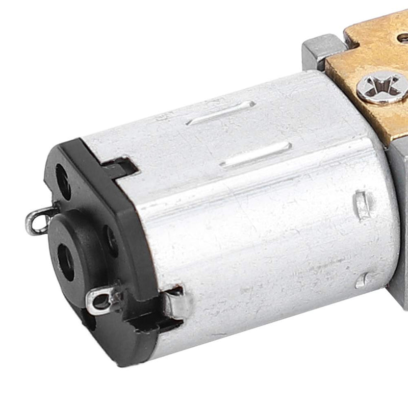 DC Brush 3V Mini Gear Motor, Micro Turbo Geared Motor 1218GE‑N20 Reduction Geared Motor(DC 3V 16RPM) DC3V 16RPM
