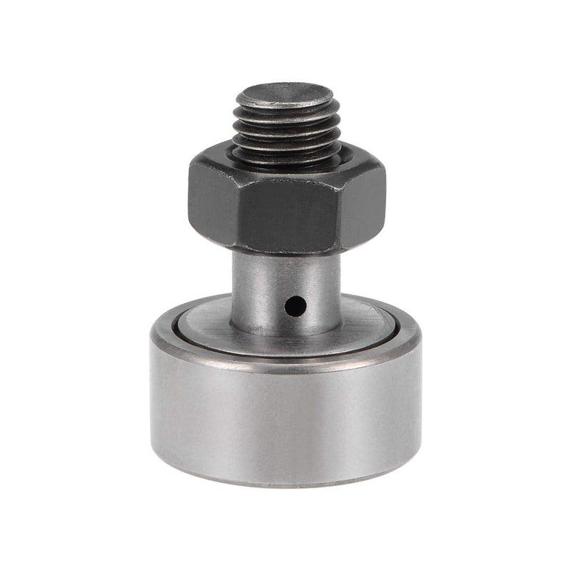 uxcell CF12 Cam Follower KR30 Needle Roller Bearing, 30mm Roller Diameter, 14mm Roller Width, M12 Standard Stud