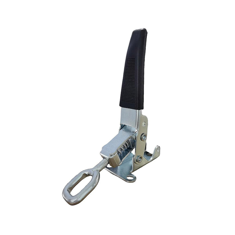 11.8Inch Heavy Duty Toggle Latch Clamps, Latch Clamp for Door Shed Gate,Tailgate Trailer Garage, Utility Trailer Gate, Container, Fence,Cookware Lid Locks and Door Locks (1 Pack-Black) 1 Pack-black