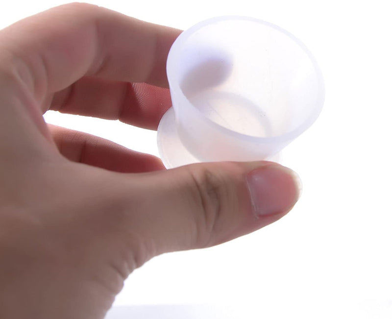 Flexible Dental Lab Silicone Mixing Cup Acrylic NonStick Bowl Dappen Dish (3PCS)