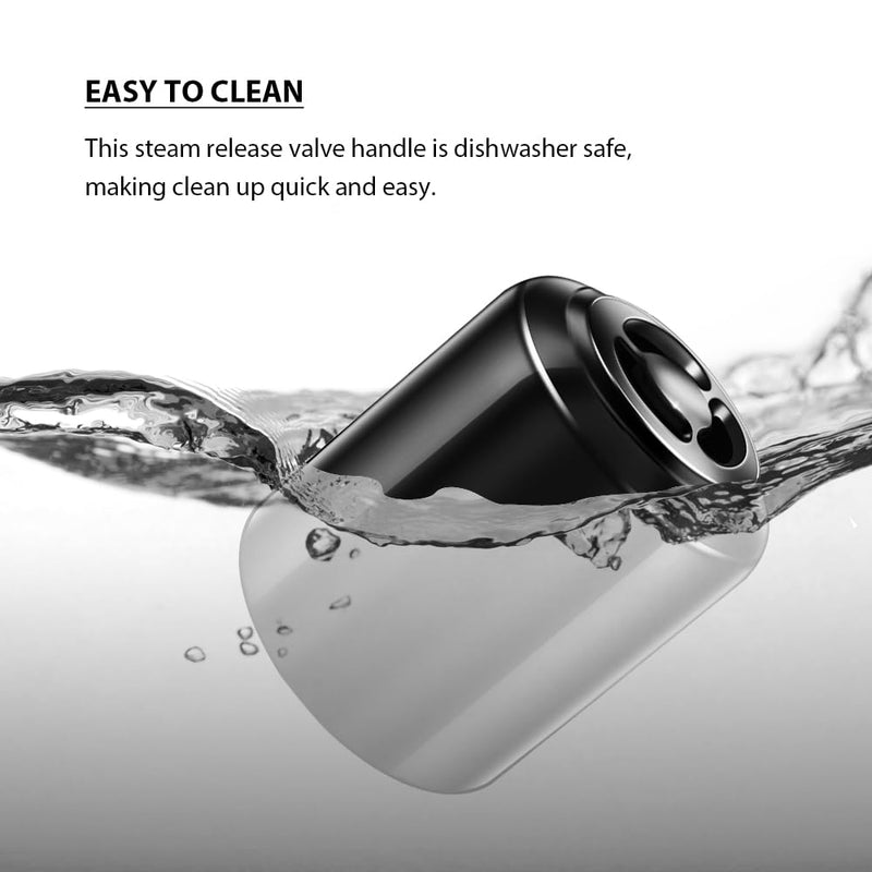 Steam Release Valve Handle for Instant Pot Duo Nova, DUO CRISP AF 8, Duo Gourmet 6 Qt, Ultra 3, 6, 8 Qt, Viva 6 Qt/Pressure Cooker Replacement Accessories