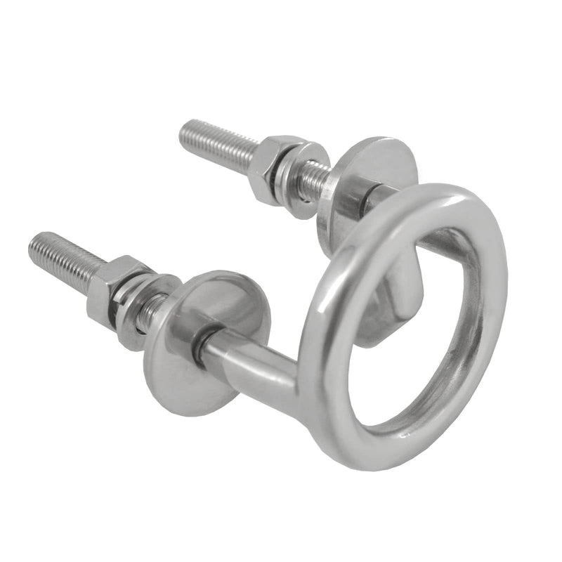 Boat Stainless Steel Bracket Transom Mount Water Ski Tow Rope Hook for Yacht Accessories