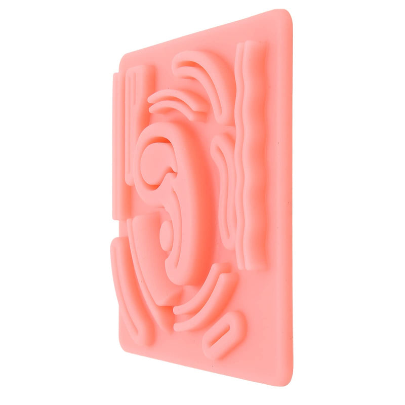 3D Silicone Laparoscopic Suture Simulation Pad with PreCut Wounds for Suture Practicing to Student Doctor Nurse Teaching Not Easily Separate, Tear or Rip