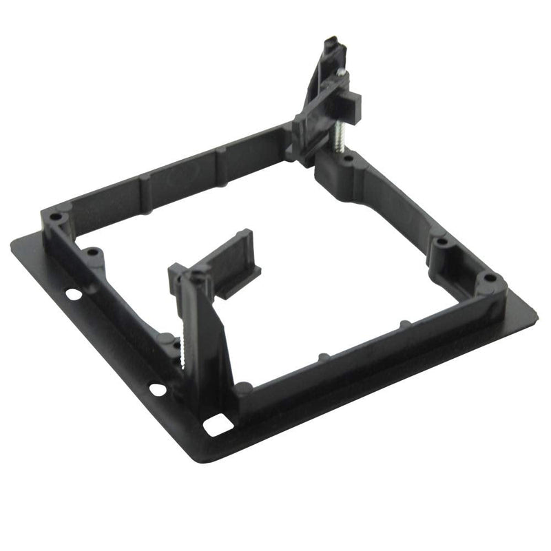 ANONION 3 Pack 2-Gang Multipurpose Drywall Wall Plate Low Voltage Mounting Bracket Device Black 2 Gang (3 Pack) 2 Gang (3 Pack)