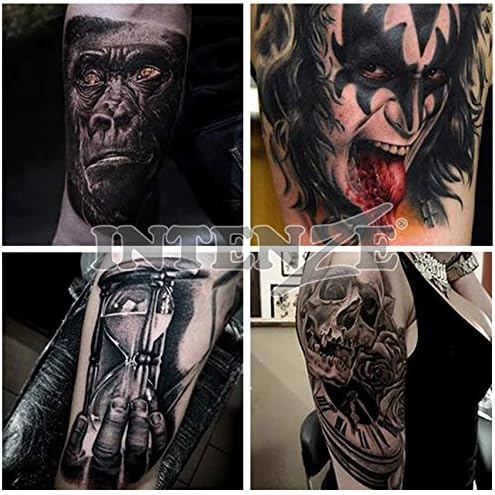 Tattoo ink Triple Black Tattoo Ink - 8oz (240ml) Tattoo Paint Ink - Perfect for Body Color Design - Tattoo Equipment Ink Set - Also Can Be Used for Body Painting, Makeup and Beauty Arts - Reliable Ink - NewNest Australia