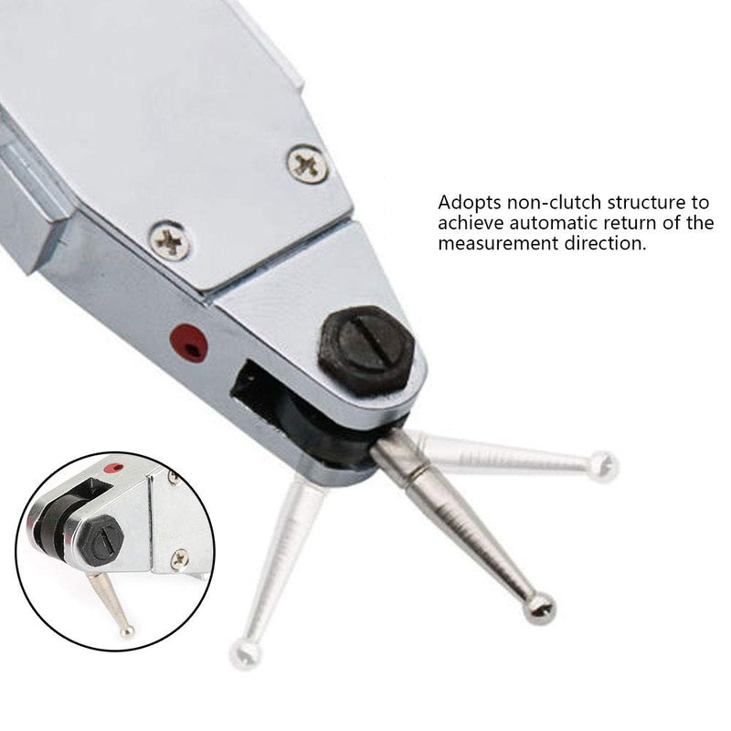 Dial Test Indicator, Lever Test Indicator Aluminum Dial Gauge Meter Tool for Precise Measurement