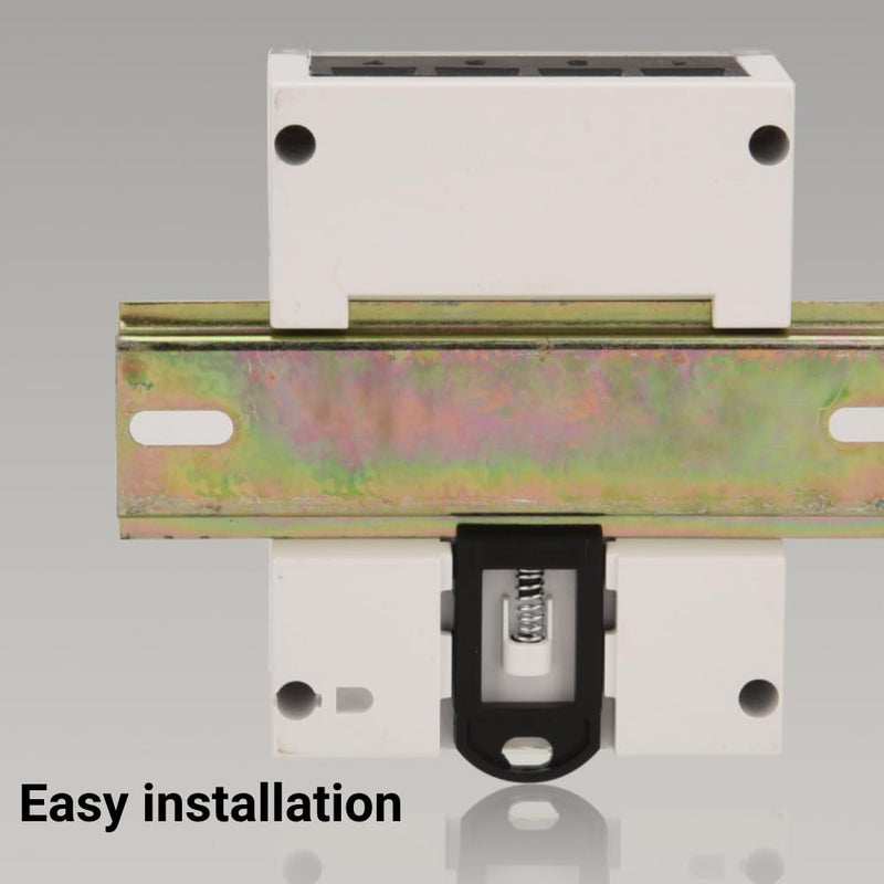 Three Phase 4P KWh Meter 220/380V 5-80A Digital Electric Power Consumption Monitor LCD Backlight
