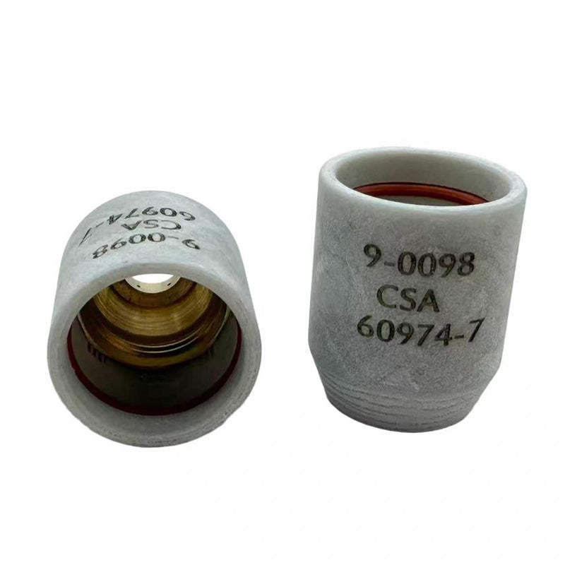2Pcs 9-0098 Shield Cap for Thermal Dynamics Cutmaster 42/12 Cutter SL40 Torth Consumables