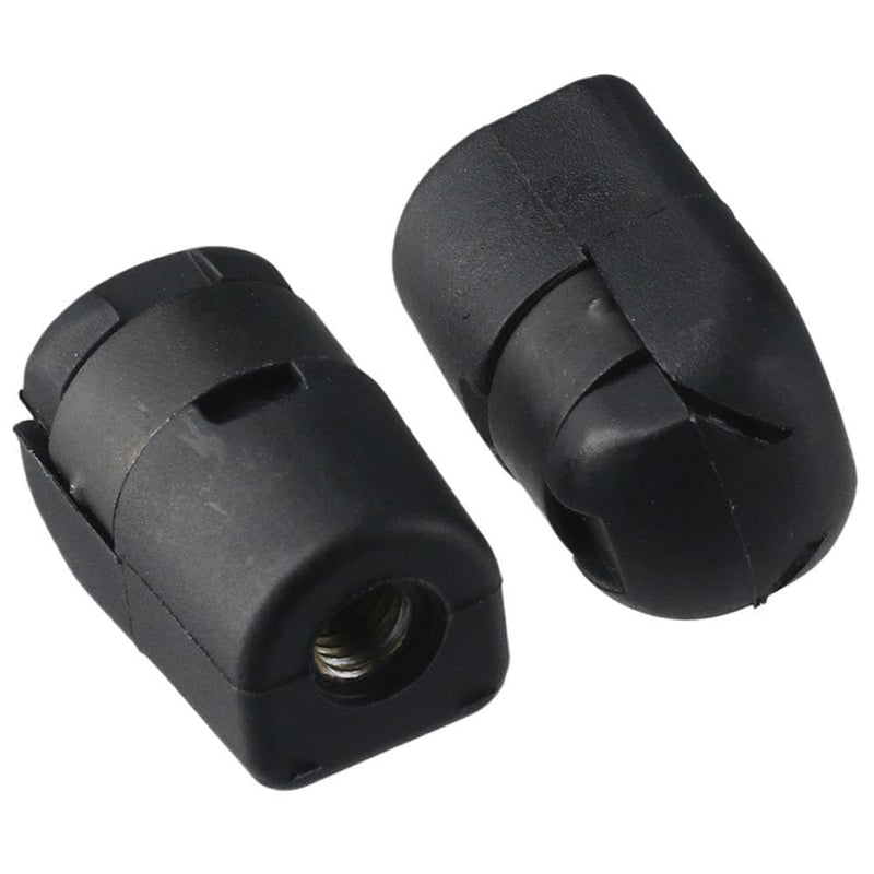 2pcs Gas Spring End Fitting Black Connector,Automotive Gas Spring Fittings,Black Gas Spring Connector