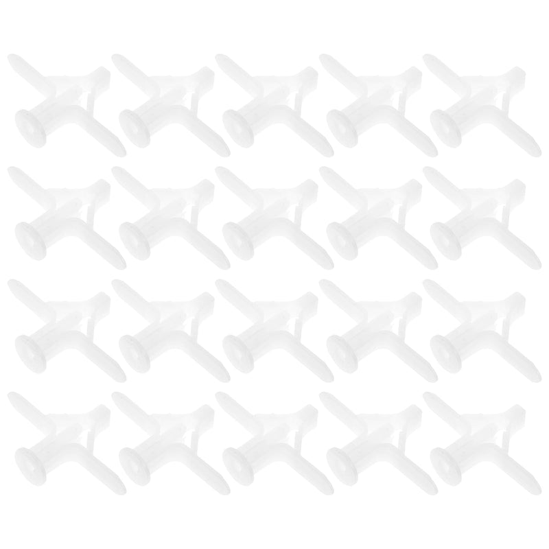 200 Pcs Plasterboard Expansion Tube, Anchors Plasterboard Plug Butterfly Bolts Nuts Frame Fixings Tube Drywall Anchor Kit Expansion Plugs Anchor Bolt Suite