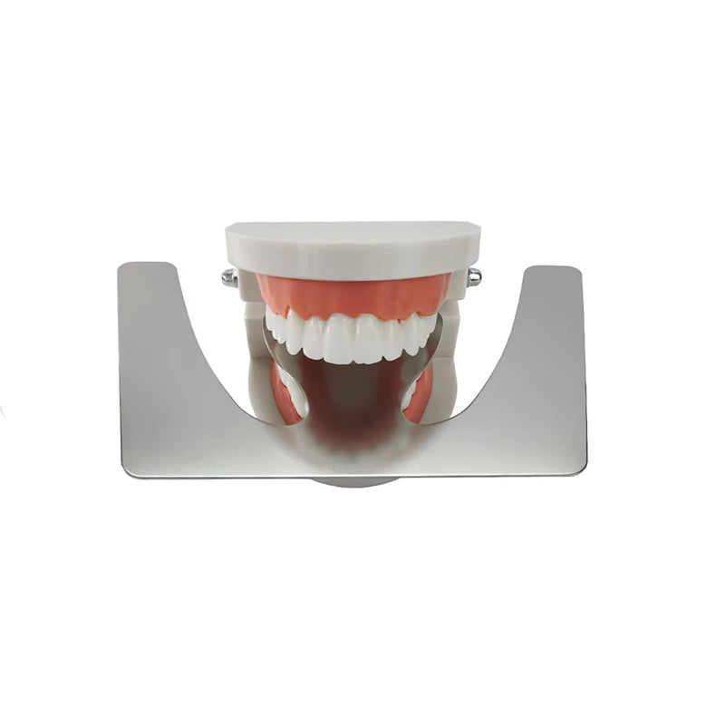 Dental Stainless Steel Fox Plane Plate Autoclavable Occlusal Maxillary Casting Jaw Plate for Fabricating Dentures