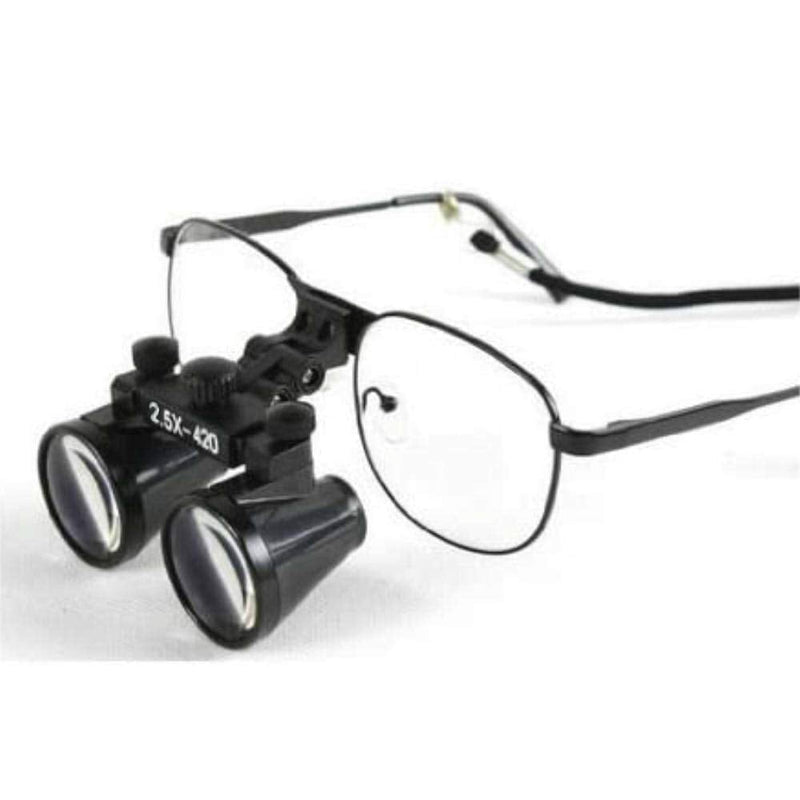 Medical Binocular Loupes Glasses Magnifier DY-104 (2.5X) 2.5X