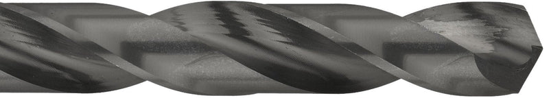 Chicago Latrobe 150ASP High-Speed Steel Jobber Length Drill Bit, Black Oxide Finish, Round Shank, 135 Degree Conventional Point, 1/64" Size (Pack of 12) 1/64"