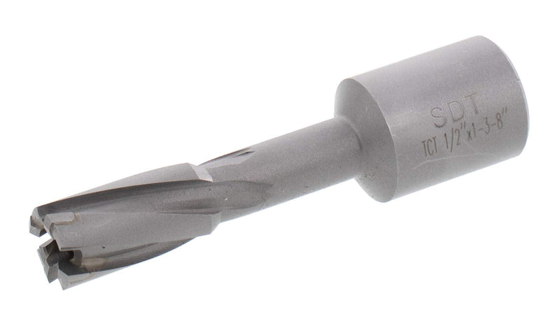 Steel Dragon Tools DNTX-C0500 1/2" x 1-3/8" Carbide Tip Annular Cutter 3/4" Weldon Shank