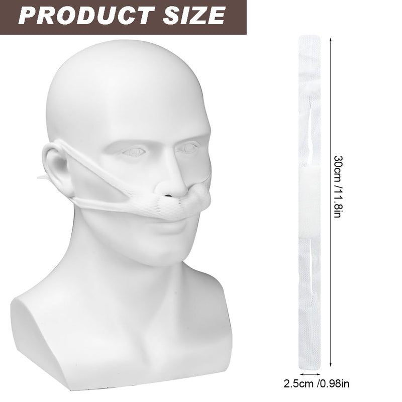 Elastic Nose Bandage 5 Pcs Nasal Bandage Dressing Holder High Absorption Nasal Surgery Bandages Recovery Supplies, White