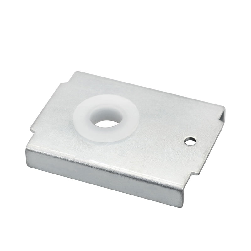 6Pcs N7192 Bi-fold Door Repair Bracket, Top or Bottom Mount, Each with Screw and Gasket, for 1-3/8 in Wood Doors, Fits 7/16 in Pivot