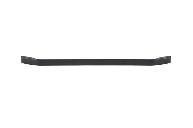 Richelieu Hardware BP9455320900 Comox Collection 12 5/8-inch (320 mm) Center-to-Center Matte Black Modern Curved Cabinet and Drawer Pull Handle for Kitchen, Bathroom, and Furniture 320 mm