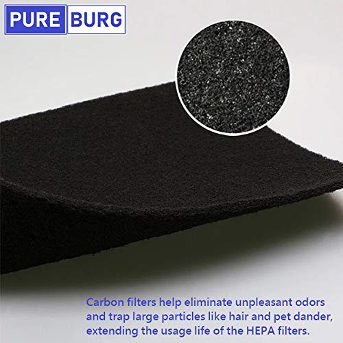 PUREBURG 30920 Filter Compatible with Hunter HEPAtech Air Purifiers 2-Pack