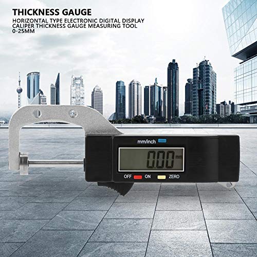 Horizontal Thickness 0-25mm Electronic Digital Display Caliper Thickness Measuring Tool