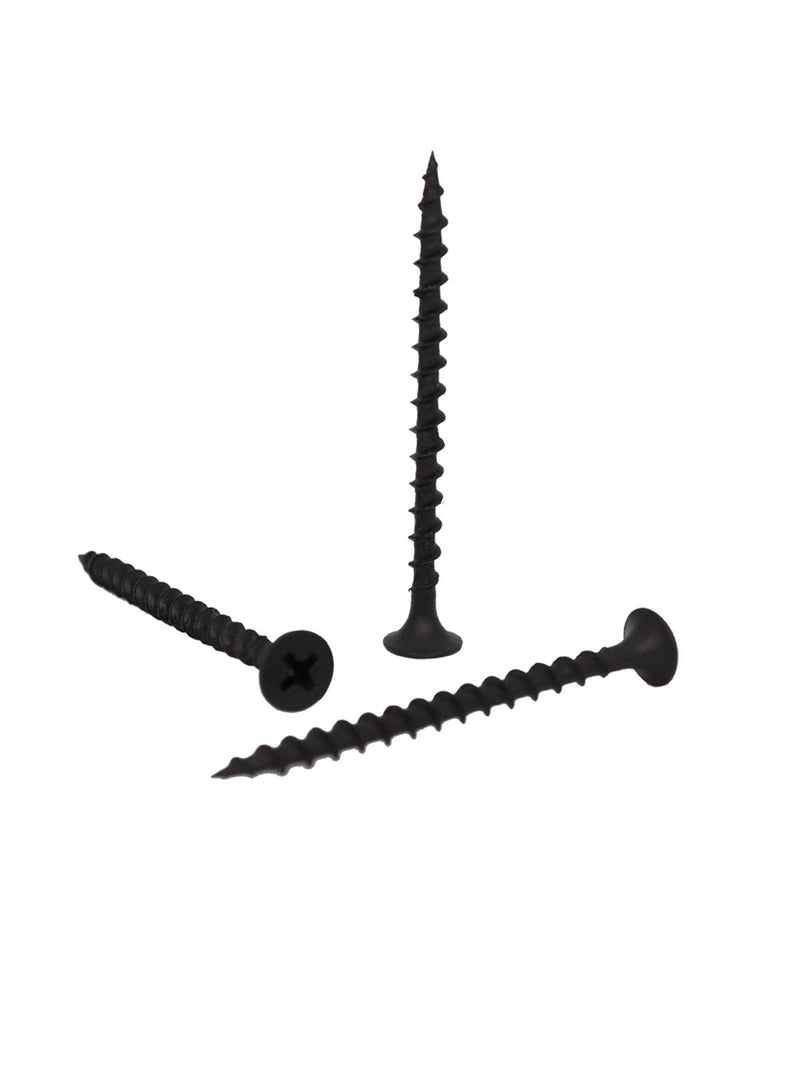 LLAMA Fastener Drywall Screws #8x3” - Coarse Threaded Black Phosphate Screws, Pay 1.0LB Now GET 1.2LB