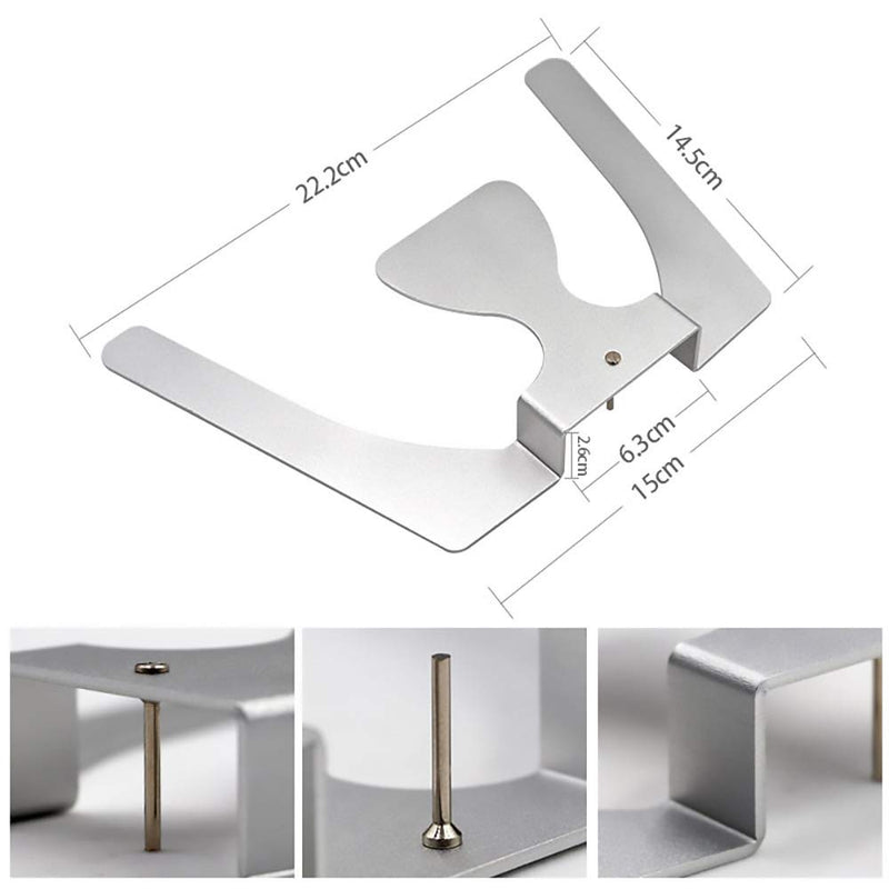 Dental Occlusal Maxillary Casting Jaw Fox Plane Plate 3D Stainless Steel Autoclavable Complete Denture