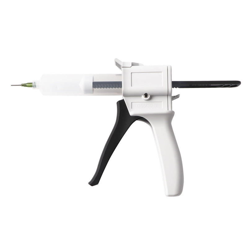 30ml Dispenser Glue Gun, Manual Dispenser Glue Gun Plastic Manual Single Tube Handle Tool for Pressing Squeezing (1) 1