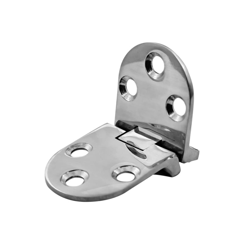 RANYUSSMarine Grade CAST Solid 316 SS Mirror Polished Door Hinges Stainless Steel 66MM x 29MM(2.6in*1.2in) Pair for Boat, RVs 4PACKS