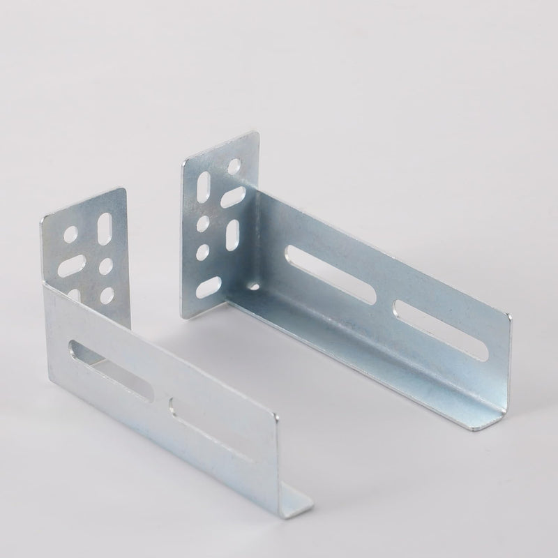 Face Frame Rear Mounting Brackets 5 Pairs for Drawer Slide Cabinet Drawer Guides Slides Rails Bracket for Face Frame Install, with Screws Face-Frame Socket