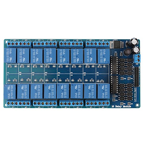 RJ45 Port Ethernet Control Module with 16-Channel Relay LAN WAN Network Web Server Network Ethernet Relay Control