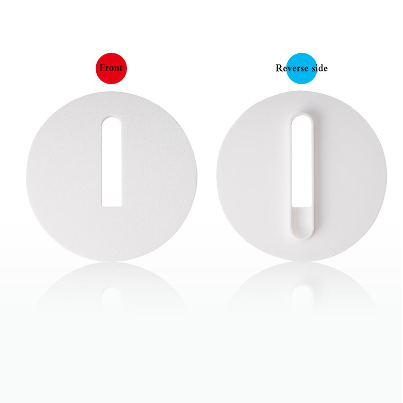Bidet Bolt Cover Plate to Prevent Dust Accumulation, 2 Pack Bidet Bolt Cover Attachment for Toilet Seat 110, 120, 320 and 185