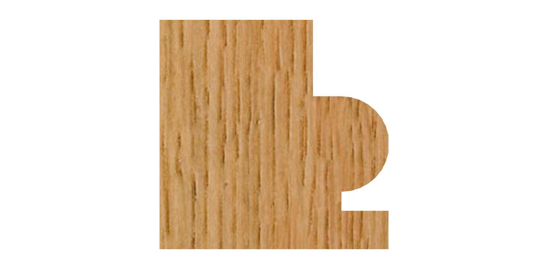 Whiteside Router Bits 3250 Edge Beading Bit with 1-Inch Large Diameter and 5/8-Inch Cutting Length