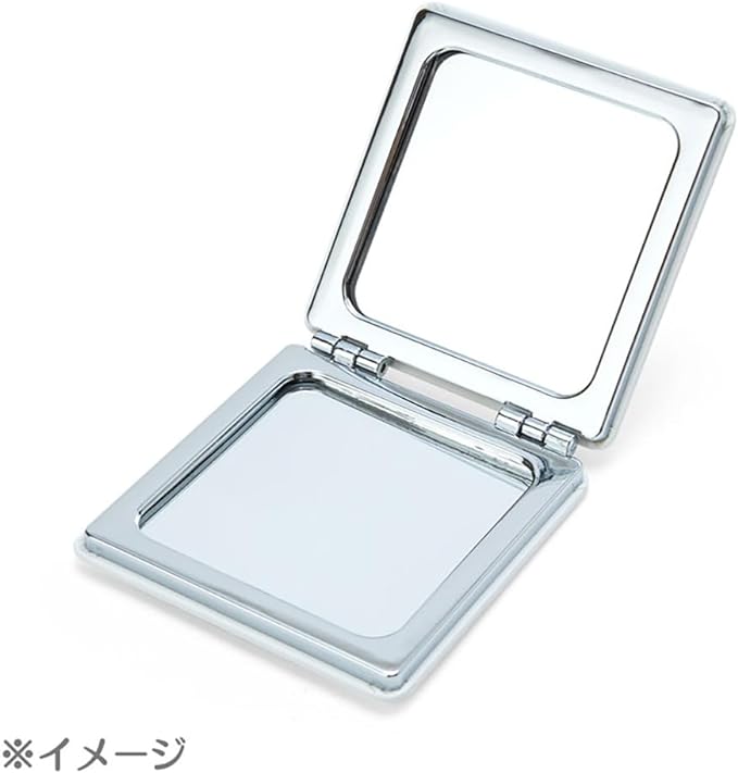 Sanrio 328774 Kuromi Kuromi Pocket Mirror, Compact Mirror, 2.4 x 2.4 x 0.3 inches (6 x 6 x 0.9 cm), New Life, Personal Accessories, Character 328774 - NewNest Australia