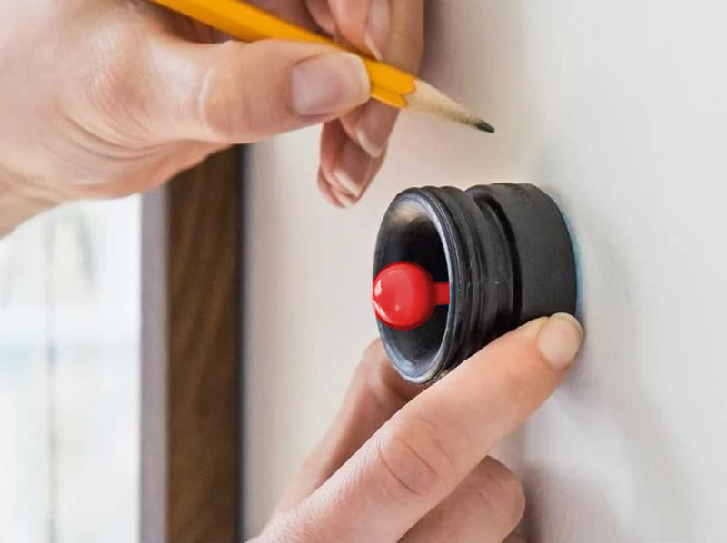 StudPoP® "Original" Smart Magnetic Stud Finder – No Batteries, No Calibration, 3x More Reliable, Perfect for Lath & Plaster, Metal Studs – Visual & Audible Indicator, Simple & Fun to Use – 1" magnet