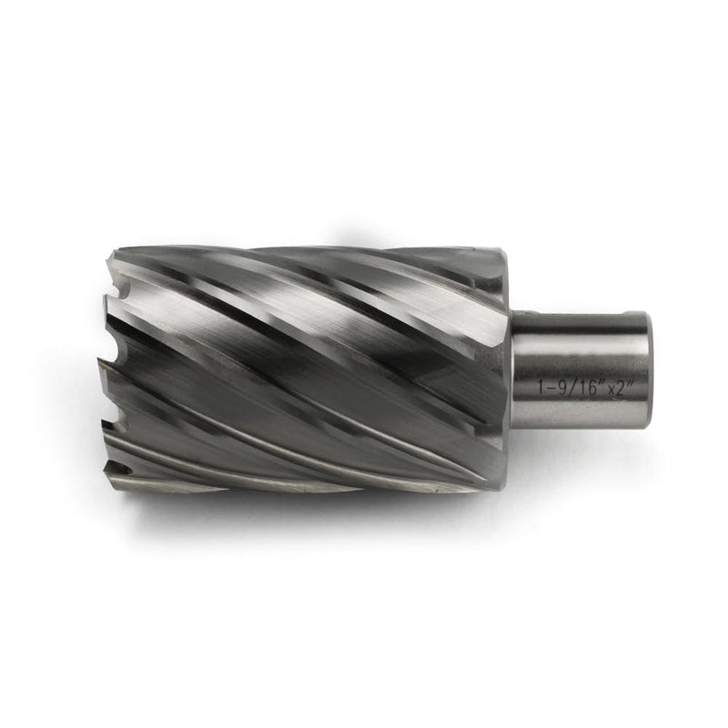 Annular Cutter 3/4 Inch Weldon Shank 1-9/16 Cutting Diameter 2 Cutting Depth Slugger Bits HSS Kit for Magnetic Drill Press