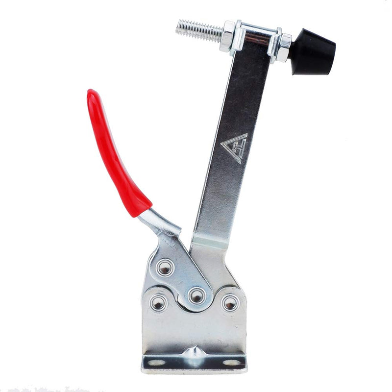 E-TING 4Pcs Hand Tool Toggle Clamp 201B-Upgrade Horizontal Clamp Antislip Quick Release Tool (Longer 201BL Toggle Clamp) Longer 201BL Toggle Clamp