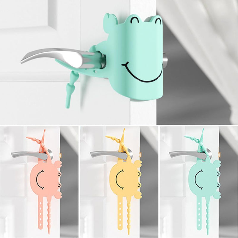 Door Silencers for Slamming - Door Latch Cover,3pcs Silicone Latch Covers Door Slam Stopper