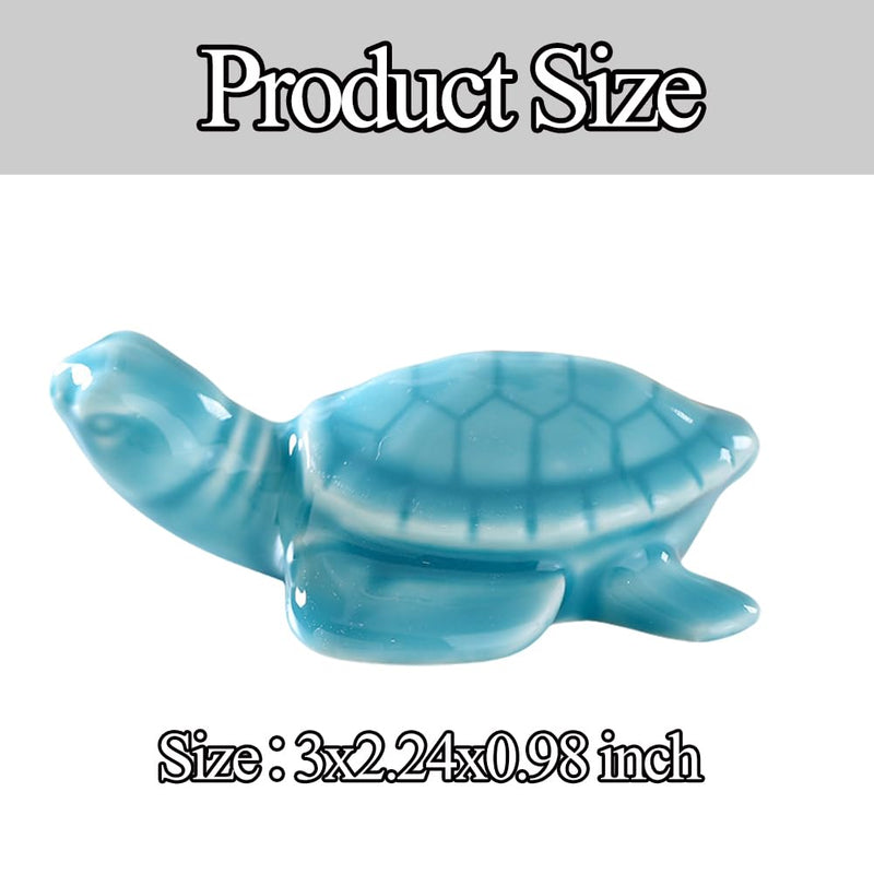 Cute Turtle Toilet Bolt Caps Ceramic Sea Turtle Toilet Bolt Covers Decorative, Set of 2 Toilet Screw Cover Caps, Toilet Caps for Bottom of Toilet, Toilet Bowl Caps for Bolts Bathroom Decor (F) F