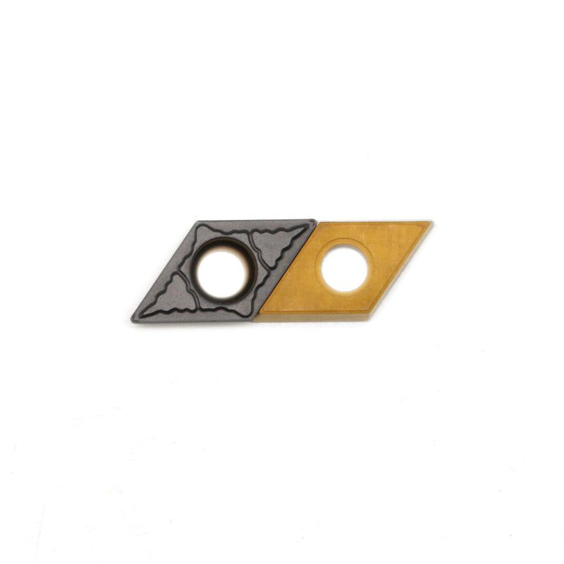 DCMT32.51 / DCMT11T304-PM of CNC Carbide Inserts for Semi-Finishing Metal Steel Turning Cutting Tools, 10 PCS.