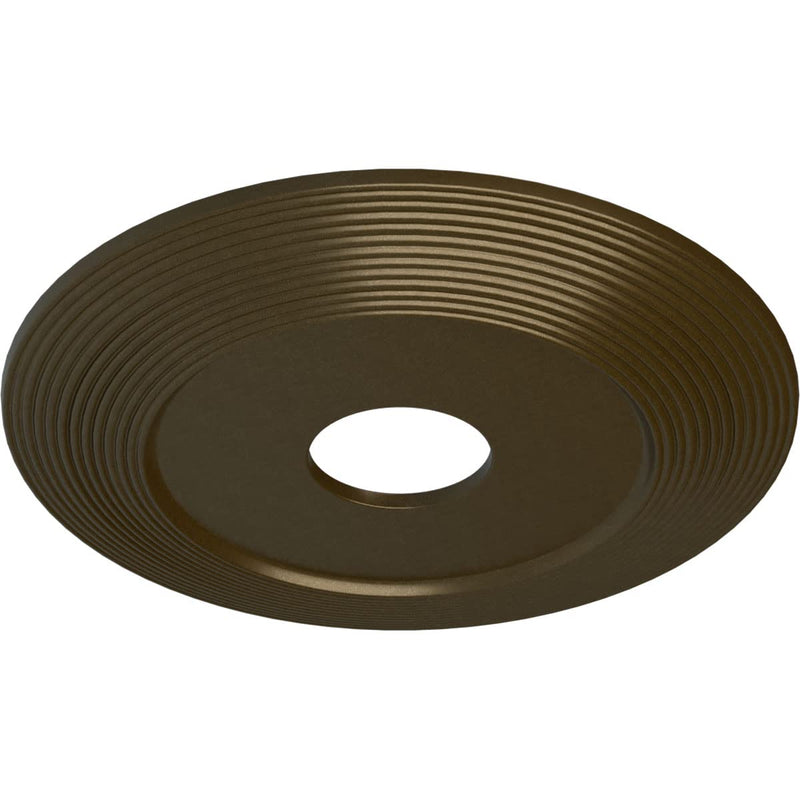 Ekena Millwork CM16ADBRS 16 1/8"OD X 3 5/8"ID X 1"P Adonis Ceiling Medallion Fits Canopies Up to 10 1/4", Brass Brass (Metallic Series)
