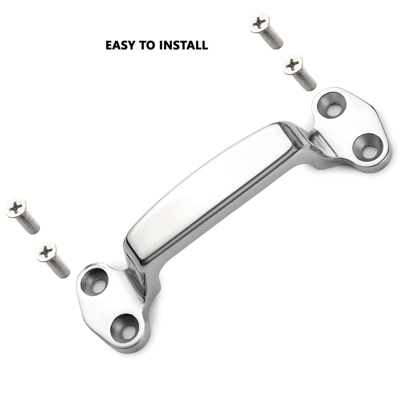 Heavy Duty Marine Grade Handle Stainless Steel Lift Grab Pull Handle,7 Inch 7 Inch