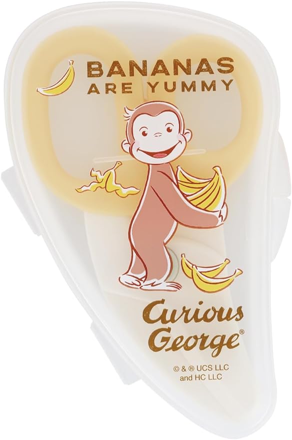 Skater BFC1-A Kitchen Scissors Baby Food Cutter Curious George 24 - NewNest Australia