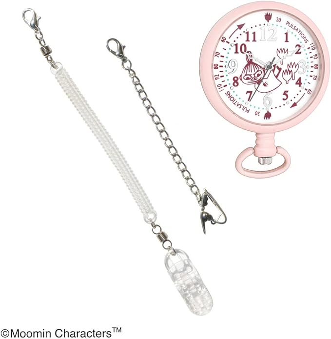 Moomin 2-Way Watch (Phosphorescent Board) Little My Baby Pink [ST-CM0011] - NewNest Australia