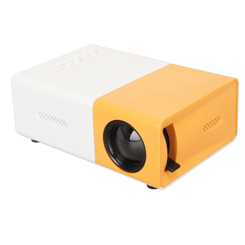 Projector with Control, Interfaces, Up to 60in Projection Size, 1080P Supported, for Use, LCD Imaging Technology