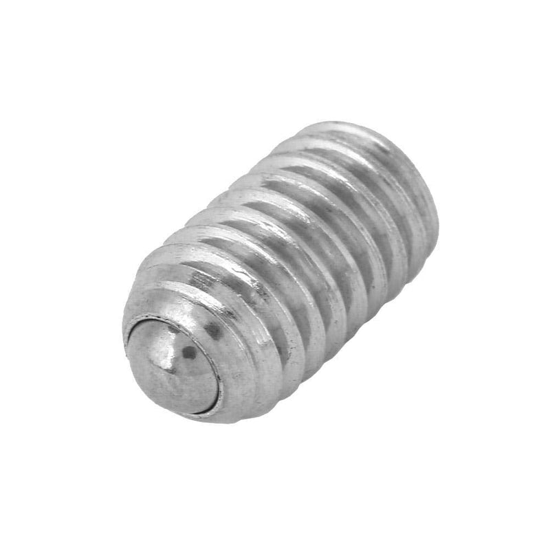 20pcs M6 x 10mm Stainless Steel Thread Hex Spring Ball Plunger Screw Bead Screw (M6x10)